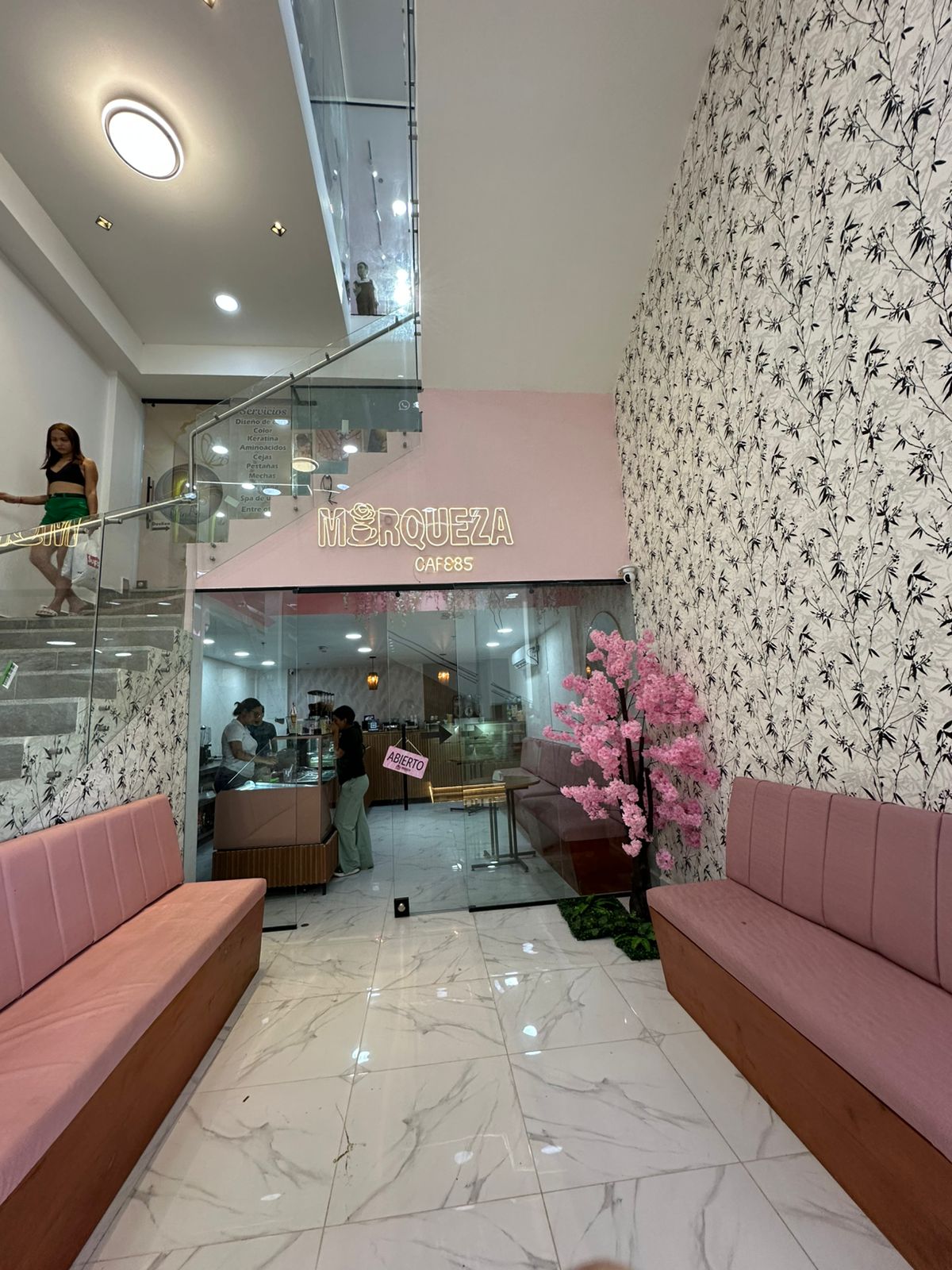 Fondo tienda Marqueza cafes